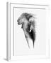 Artistic Black And White Elephant-Donvanstaden-Framed Art Print