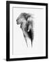 Artistic Black And White Elephant-Donvanstaden-Framed Art Print