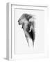 Artistic Black And White Elephant-Donvanstaden-Framed Art Print