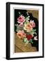 Artistic Bouquet with Lace-null-Framed Art Print