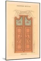 Artistic Carpentry, Door-null-Mounted Art Print