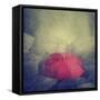 Artistic Image of Red Umbrella Standing out from the Crowd-hitdelight-Framed Stretched Canvas