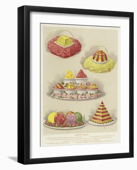 Artistic Jellies-null-Framed Giclee Print