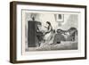 Artistic Recreation., Piano, Playing, Female, Woman, Interior, Cat, Room, 1876, Uk-null-Framed Giclee Print