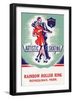 Artistic Skating-null-Framed Art Print