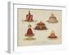 Artistic Sweet Entremets-null-Framed Giclee Print