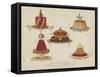 Artistic Sweet Entremets-null-Framed Stretched Canvas