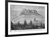 Artistic View of Gibraltar-null-Framed Giclee Print