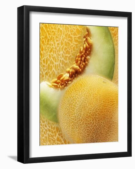 Artistically Arranged Still Life with Galia Melons-Dieter Heinemann-Framed Photographic Print