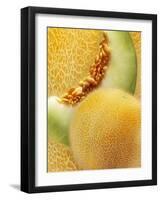 Artistically Arranged Still Life with Galia Melons-Dieter Heinemann-Framed Photographic Print