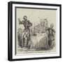 Artists' Amateur Performance, St James's Theatre, Scene from Bombastes Furioso-null-Framed Giclee Print