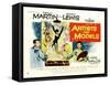 Artists and Models, UK Movie Poster, 1955-null-Framed Stretched Canvas