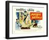 Artists and Models, UK Movie Poster, 1955-null-Framed Art Print