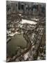 Artists Christo and Jeanne-Claude's the Gates Wind Their Way Through Central Park in New York-null-Mounted Premium Photographic Print