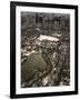 Artists Christo and Jeanne-Claude's the Gates Wind Their Way Through Central Park in New York-null-Framed Photographic Print