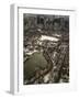 Artists Christo and Jeanne-Claude's the Gates Wind Their Way Through Central Park in New York-null-Framed Photographic Print