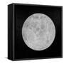 Artists Concept of a Full Moon in the Universe at Night-null-Framed Stretched Canvas