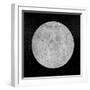 Artists Concept of a Full Moon in the Universe at Night-null-Framed Art Print