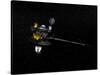 Artists Concept of the Galileo Spacecraft in Orbit-null-Stretched Canvas