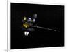 Artists Concept of the Galileo Spacecraft in Orbit-null-Framed Art Print