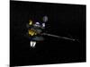 Artists Concept of the Galileo Spacecraft in Orbit-null-Mounted Art Print