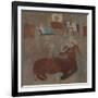 Artists Dog, 2011-Susan Bower-Framed Giclee Print