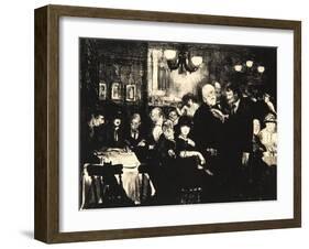 Artists' Evening, 1916-George Wesley Bellows-Framed Giclee Print