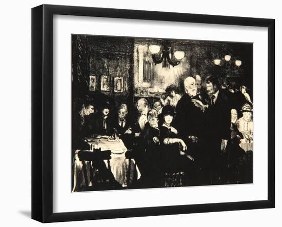 Artists' Evening, 1916-George Wesley Bellows-Framed Giclee Print