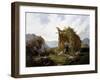 Artists in Countryside, 1857-1858-Carlo Ademollo-Framed Giclee Print