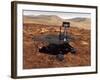 Artists Rendition of Mars Rover-Stocktrek Images-Framed Photographic Print