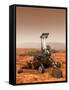 Artists Rendition of Mars Rover-Stocktrek Images-Framed Stretched Canvas