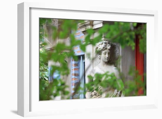 Artists' workshops passage de Dantzig in Paris (15th arrondissement). 2012-Gilles Targat-Framed Photographic Print