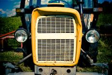 Vintage Tractor-artlens-Photographic Print