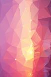 Abstract Triangle Geometrical Multicolored Background-artnis-Art Print