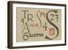 Arts and Crafts Font-null-Framed Art Print