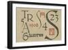 Arts and Crafts Font-null-Framed Art Print