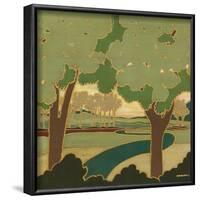 Arts and Crafts Landscape I-Wendy Russell-Framed Art Print