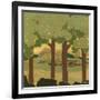 Arts and Crafts Landscape II-Wendy Russell-Framed Art Print