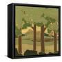 Arts and Crafts Landscape II-Wendy Russell-Framed Stretched Canvas