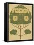 Arts and Crafts Tree II-Vision Studio-Framed Stretched Canvas