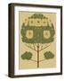 Arts and Crafts Tree II-Vision Studio-Framed Art Print