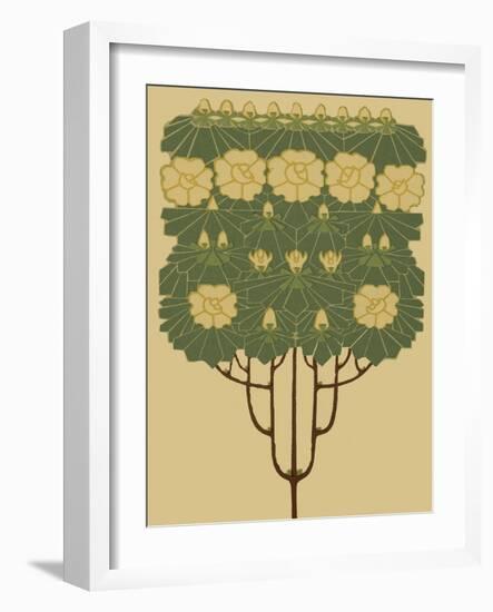 Arts and Crafts Tree IV-Vision Studio-Framed Art Print