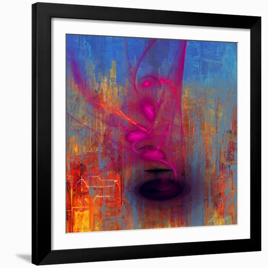 Arts Fractal IV-Jean-François Dupuis-Framed Art Print