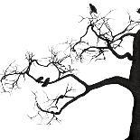 Crow Tree-artshock-Stretched Canvas