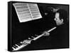 Arturo Benedetti Michelangeli at the Piano-null-Framed Stretched Canvas