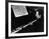 Arturo Benedetti Michelangeli at the Piano-null-Framed Giclee Print