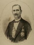 Eleuterio Maisonnave Y Cutayar (1840 - 1890). Spanish Politician Engravin by Carretero, 1890-Arturo Carretero y Sánchez-Giclee Print