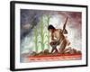 Arturo Garcia Bustos's Murals Adorn the Walls of the Presidential Palace, Oaxaca, Mexico-Russell Gordon-Framed Photographic Print