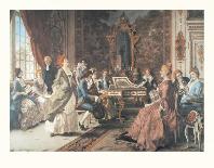 Playing Chess-Arturo Ricci-Giclee Print