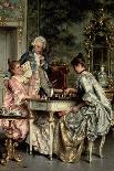 Playing Chess-Arturo Ricci-Giclee Print